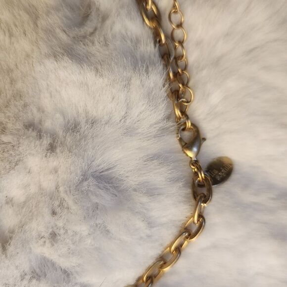 NWOT Lia Sophia "Refresh" Glasd & Resin Beaded Necklace - Picture 9 of 11